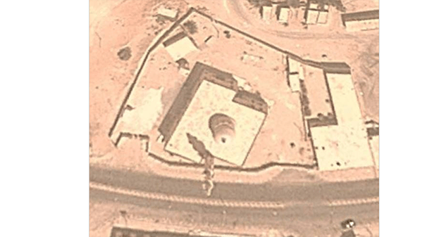 Спутниковое изображение города в Ливии, использовавшееся для верификации видео. Изображение: verificationhandbook.com/book2