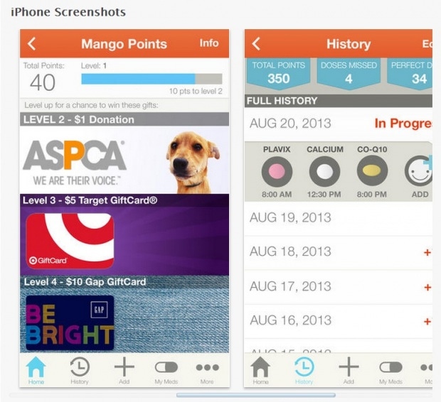 Фрагмент интерфейса сайта App Store