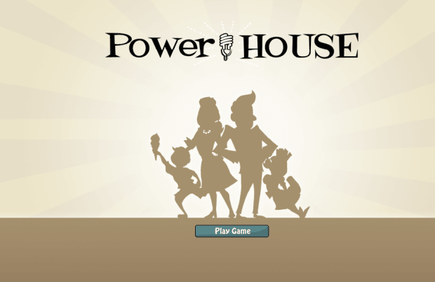 Фрагмент игры Power House.