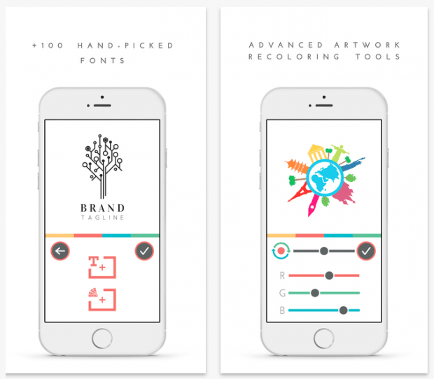 Logo Maker – приложение для создания логотипов на вашем iPhone