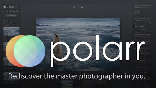 Polarr – онлайн-редактор для обработки фотографий
