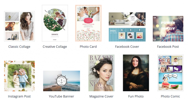 FotoJet – онлайн-создание коллажей, постеров и картинок для социальных сетей