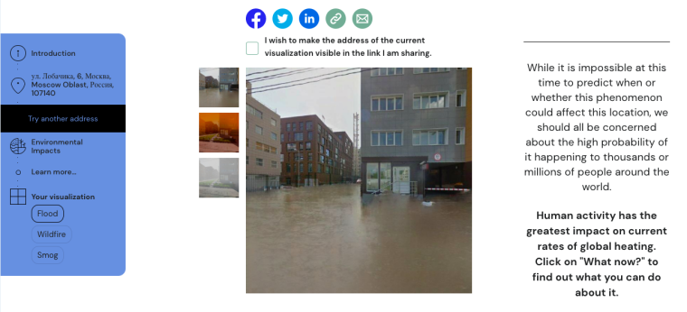Snimok jekrana 2021 10 22 v 14.50.33 760x346 - Климат, которого нет: сайт ThisClimateDoesNotExist показывает, как природные катастрофы изменят ваш город