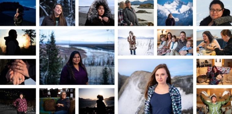 Проект, посвященный жителям Аляски, которые стараются избавиться от стигматизации лиц, переживших сексуальное насилие, Dart Center.