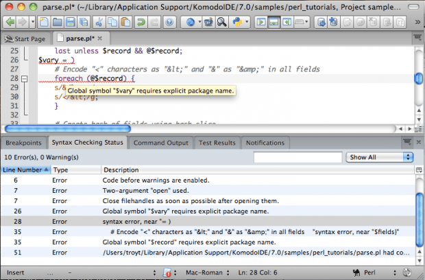 feat syntax perl 620x408 - «Komodo Edit» – функциональный и открытый редактор для разработчиков